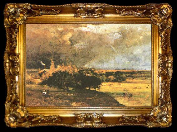 framed  George Inness Coming Storm, ta009-2
